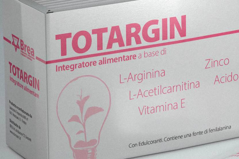 Totargin con Arginina confezione totargin